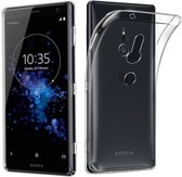 Hoesje CoolSkin3T - Telefoonhoesje voor Sony Xperia XZ3 - Transparant wit