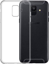 Hoesje CoolSkin3T - Telefoonhoesje voor Samsung J6 Plus - Transparant Wit