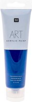 Rico Design ART Series - Pruisisch Blauw - 100 ML - Eersteklas Acrylverf - Verf - Verf voor Kinderen en Volwassenen - Knutselen - Schilderen met Acrylverf - Hobby - DIY - Hobby en Creatief Vo