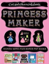 Cut and Glue Worksheets (Princess Maker - Cut and Paste)