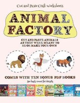 Cut and Paste Craft Worksheets (Animal Factory - Cut and Paste)