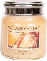 Village candle Medium jar Celebration