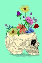 Flower Skull Journal