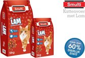 Smulti Kattenvoer met Lam -10kg