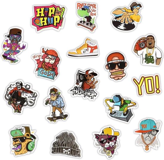 RDNKVB 50 Stücke London Bus Sticker Set Niedlich Deko Für Auto Laptop Skateboard Fahrrad Moped Motorrad Fahrrad Computer Geeignet für Erwachsene Kinder