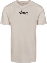 FitProWear Casual T-Shirt Heren Lichtroze - Maat XXL - Shirt - Sportshirt - Casual Shirt - T-Shirt Ronde Hals - T-Shirt Slim Fit - Slim Fit Shirt - T-Shirt korte mouwen
