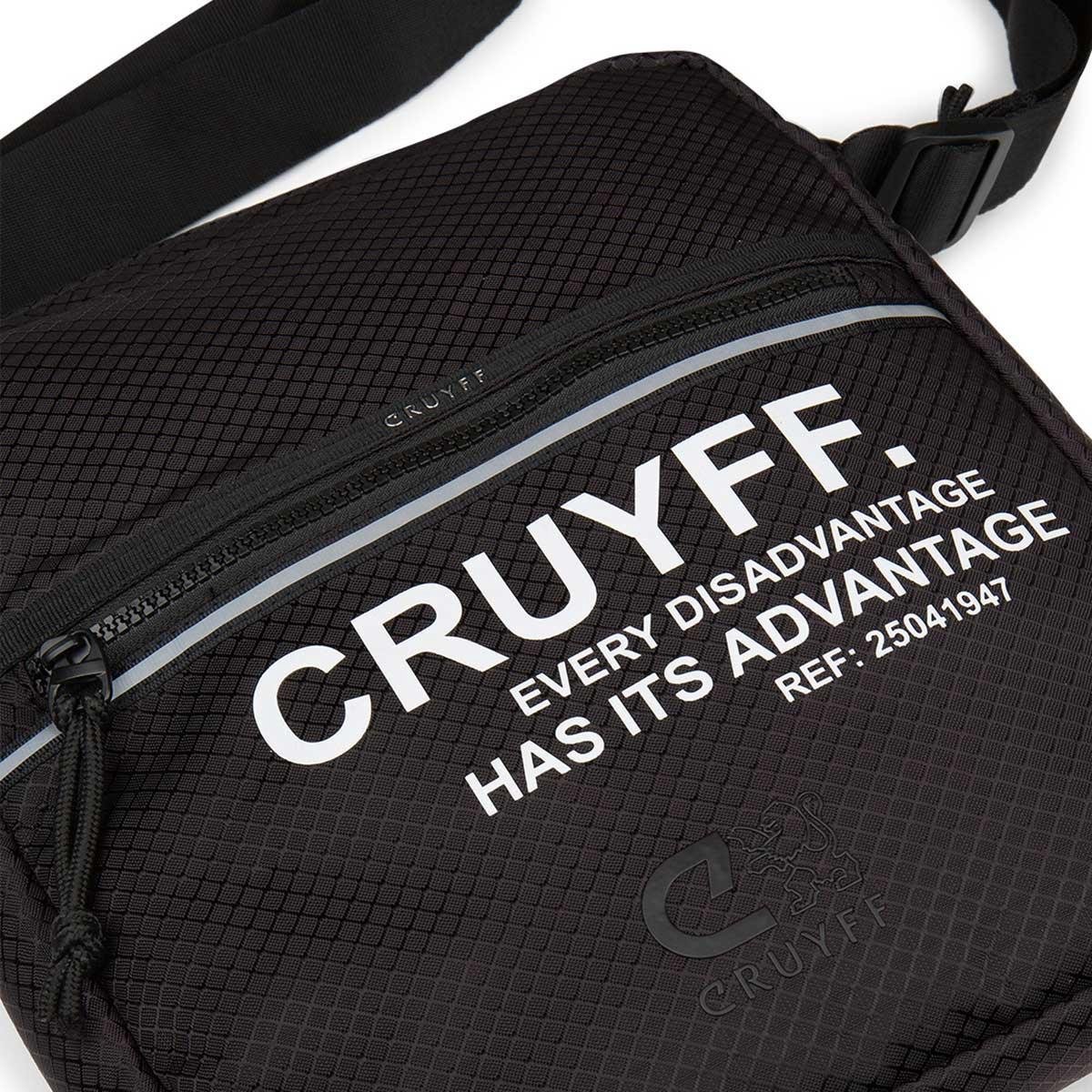 Cruyff Lux Stash schoudertas zwart, ,ST | bol.com