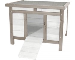 Duvo+ Woodland konijnenhok howie 2 cottage 60x50x47cm