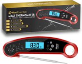 MostEssential Premium Vleesthermometer - BBQ Thermometer - Kernthermometer - Suikerthermometer - Voedselthermometer - Thermometer Koken - Keuken Thermometer - Digitaal – Draadloos - Waterdicht