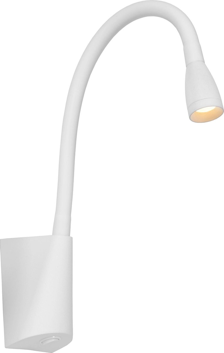 Lucide OREGON - Lampe de chevet - LED - 1x4W 3000K - Point de rechargement  USB - Noir