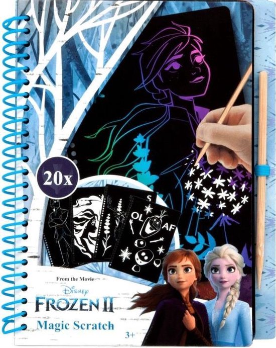 Frozen Magisch krasblok | Frozen Kraskaarten | Disney Frozen | Disney Frozen  speelgoed... | bol.com