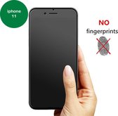 Smartphone screenprotector- Glasbeschermer mat – screenprotector mat - Premium - glasbeschermer Zijdedruk – Mat - Glasbeschermer - voor iPhone 11