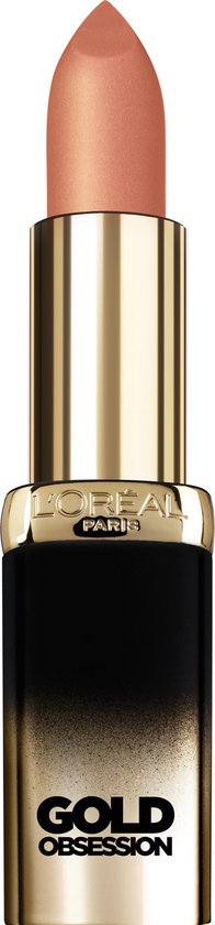 L'Oréal Color Riche Gold Obsession Lipstick - Nude Gold - L’Oréal Paris