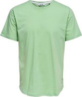 OnsLars SS Longy Napp Tee Green - XS