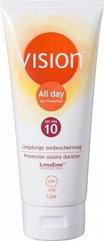 Vision Every Day Sun Protection - Zonnebrand - SPF 10 - 200ml - Vision