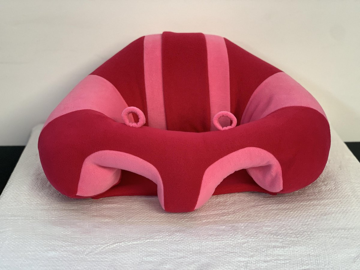 Babyzitje Faye/Roze Babystoeltjes, baby zitje, zitkussen, baby zitten
