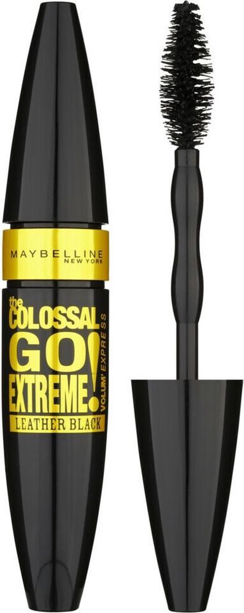 Maybelline Volum'Express Colossal Go Extreme! Leather Black Mascara - Zwart - Maybelline