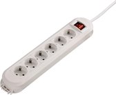 Hama Stekkerdoos 6-voudig Met Schakelaar 3m Wit