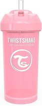 Twistshake Straw Cup 360ml Pastel Pink