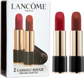 Lancôme Travel Exclusive Cadeauset - 2 L'Absolu Rouge
