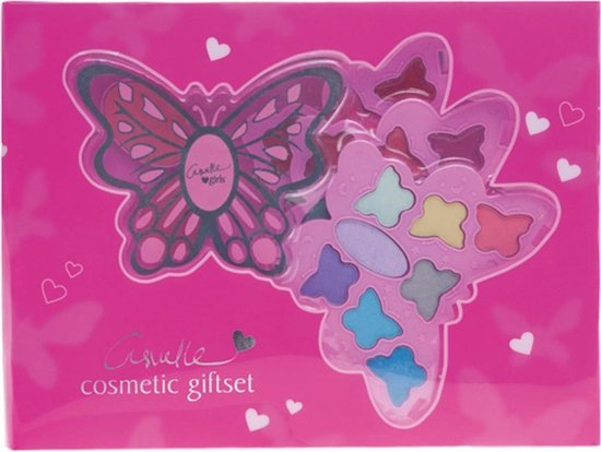 Afbeelding van het spel Casuelle Make-Up Set Roze Vlinder