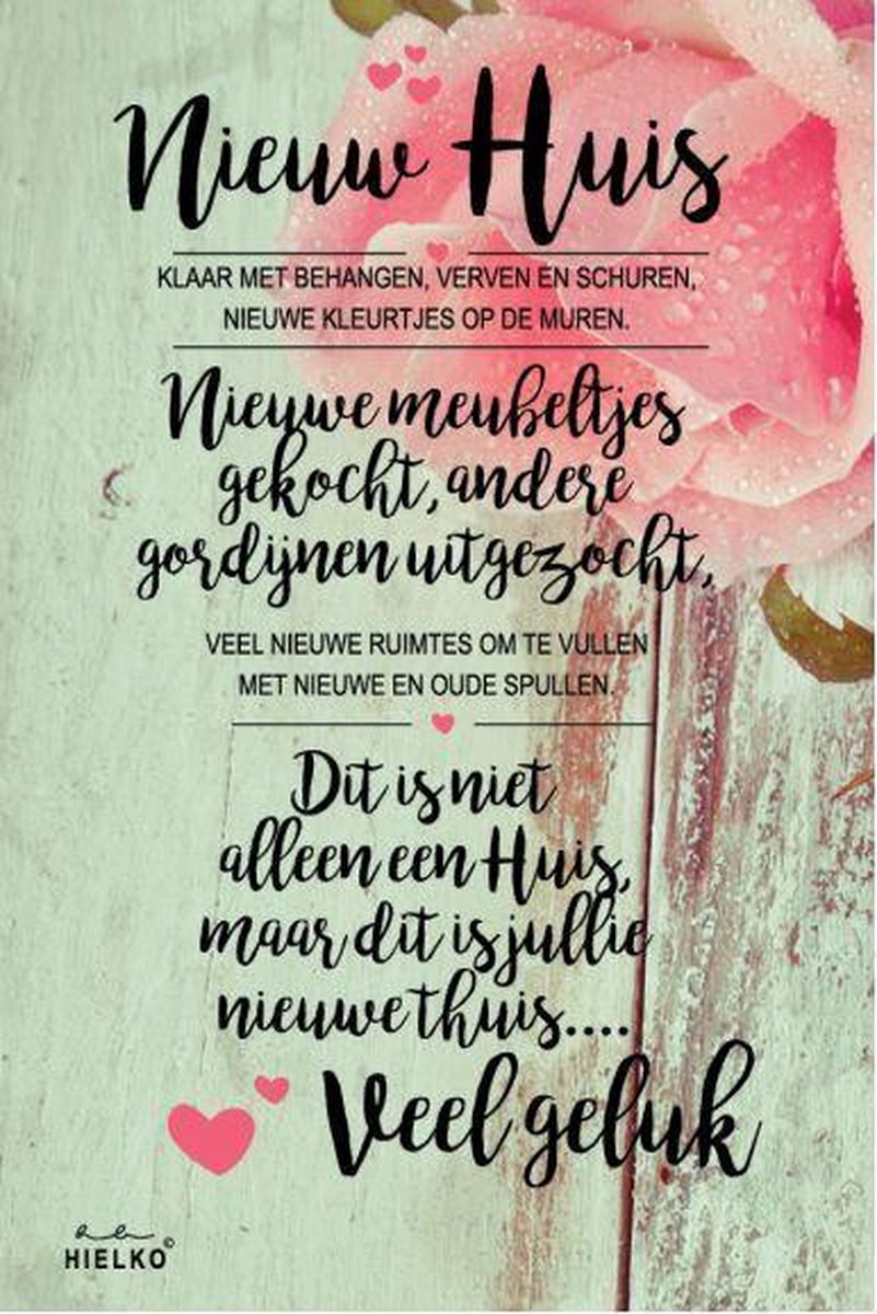 Drastisch partij Dor MDF Flower Kaart set Nieuw Huis | bol.com