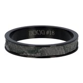 iXXXi Jewelry Vulring 4 mm Elephant Zwart - maat 18