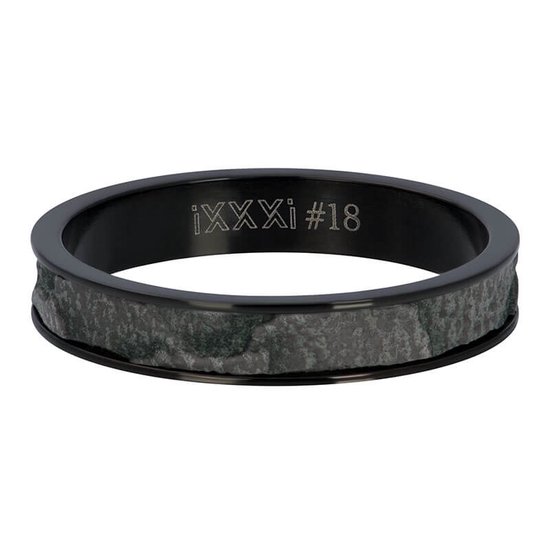 iXXXi Jewelry Vulring 4 mm Elephant Zwart - maat 18