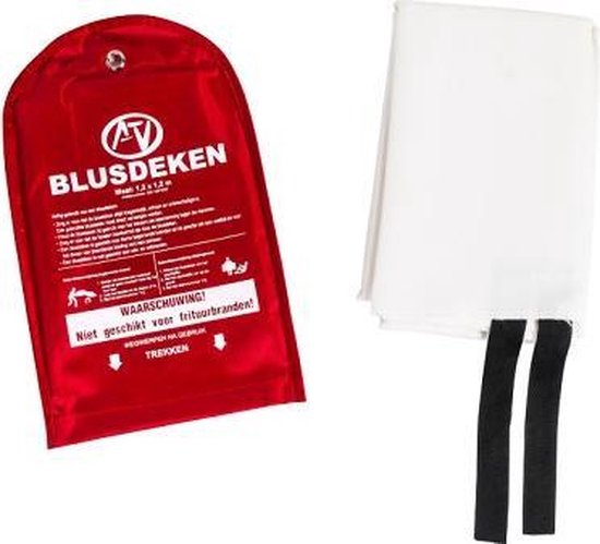 Nofire soft blusdeken 120 x 180 cm - branddeken - softbag - brandveiligheid - brandbeveiliging - brandbeveiliging thuis - brandbeveiliging bedrijven - Nofire