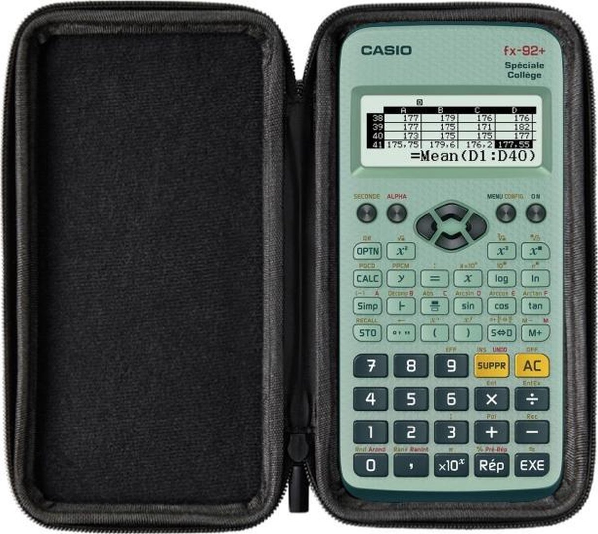 Casio Étui de protection pour calculatrice scientifique : fx