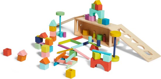 Lovevery Block Set - Bouwblokken - Houten Blokken - Educatief Speelgoed -  Peuter... | bol.com