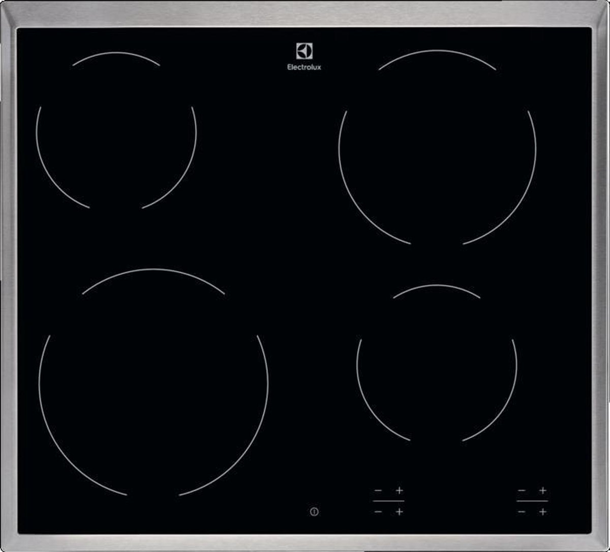 Electrolux EHF16240XK Vitrokeramische kookplaat 60 cm