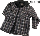 Gevoerde Thermo Overhemd Col Werkoverhemd 3XL