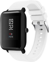 Xiaomi Amazfit Bip silicone band - wit - 42mm