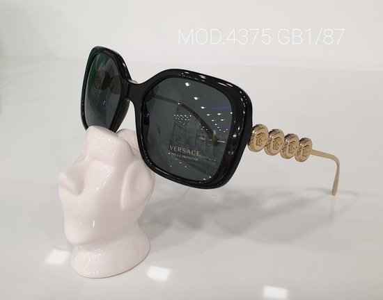 spiraal Millimeter Gecomprimeerd versace dames zonnebril, model: 4375 kleur: goud/zwart | bol.com