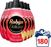 Bol.com Robijn Deluxe Velvet Bouquet Wasverzachter - Voordeelverpakking - 6 x 30 wasbeurten aanbieding