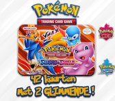 Pokemon Kaarten - Sword & Shield Box - 42 Kaarten Waarvan 2 Glimmende - Mew Box