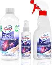 TotalCLEAN DISIguard Concentraat - Desinfectie spray - 500ml - Inclusief meng- en reisfles
