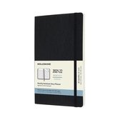 Moleskine 18 Maanden Agenda - 2021/22 - Maandelijks - Large - Softcover - Zwart