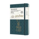 Moleskine 18 Maanden Agenda - 2021/22 - Harry Potter - Wekelijks - Pocket - Hardcover - Tide Groen