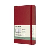 Moleskine 18 Maanden Agenda - 2021/22 - Wekelijks - Large - Hardcover - Rood