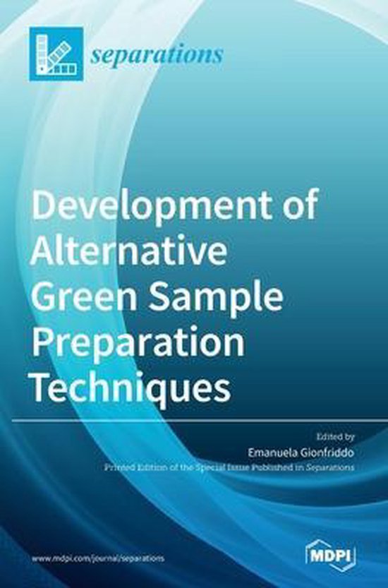 Development of Alternative Green Sample Preparation Techniqu ... - cover