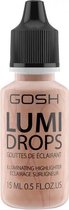 GOSH_Lumi Drops Illuminating Highlighter roz?wietlacz w p?ynie 004 Peach 15ml
