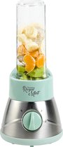 Smoothiemaker incl 2 bekers 400W rvs/mint