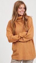 Vihanna Rollneck L/s Knit Top/su- F 14061528 Pumpkin Spice/ Melange