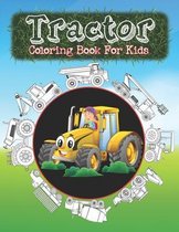 Tractor Coloring Book For Kids