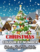 Christmas Colour By Number Coloring Book For Adults