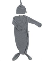 Snoozebaby Slaapzak & Pakje in 1 Forest Green Stripe incl. Mutsje - 0-3 mnd