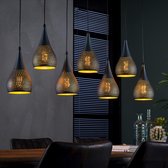 LifestyleFurn Hanglamp 'Daniel' 7-lamps, Ø15cm