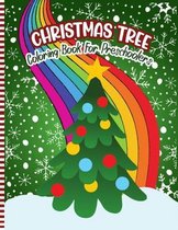 Christmas Tree Coloring Book For Preschoolers